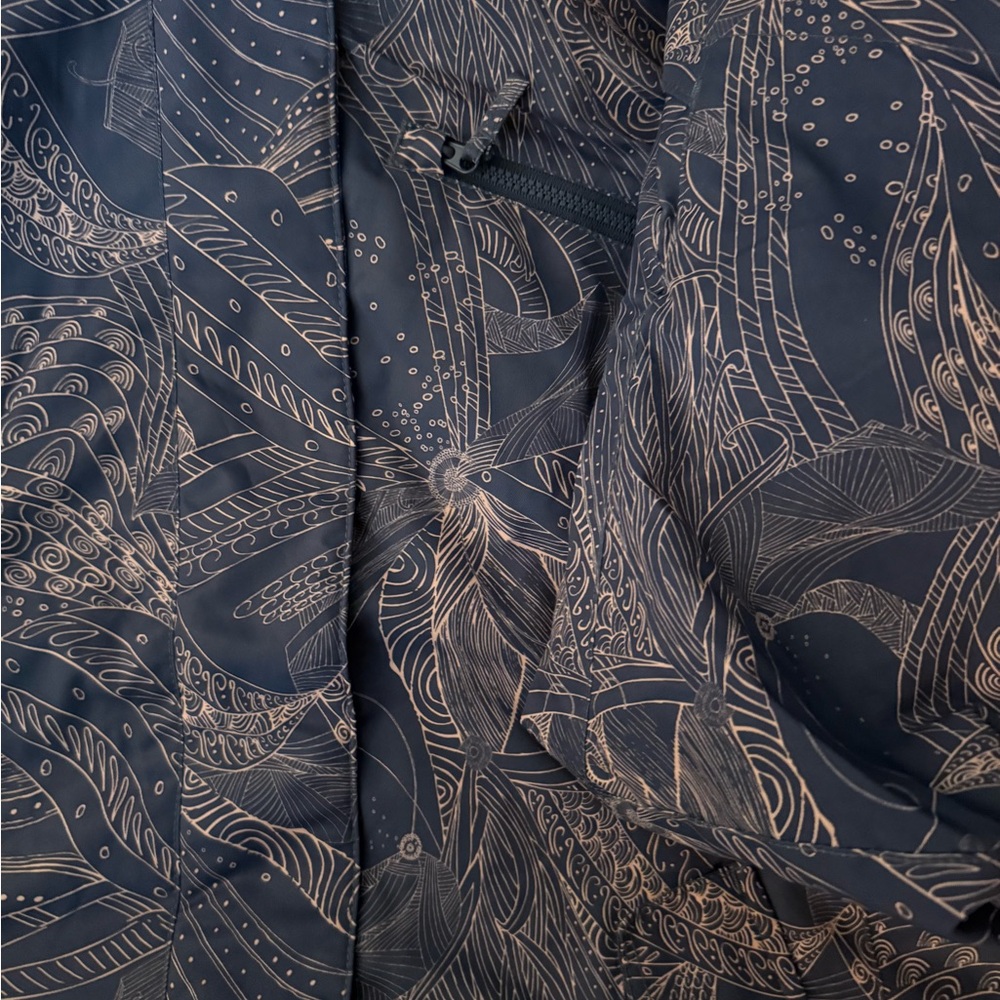 Roxy Blue Jacket With Pink Lining - image 2